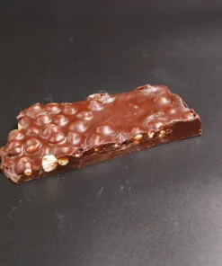 Orangenlade (29% Kakaoanteil) mit getrockneten Rosenblüten & Pistazien, 90g – Ansicht 22 – Michis Schokoatelier