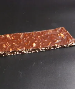 Orangenlade (29% Kakaoanteil) mit getrockneten Rosenblüten & Pistazien, 90g – Ansicht 21 – Michis Schokoatelier