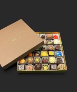 36er Geschenkbox (vegan) – Ansicht 2 – Michis Schokoatelier