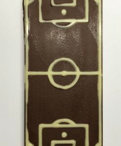 Fußballfeldtafel aus Vollmilch-Schokolade (40% Kakaoanteil) 90g