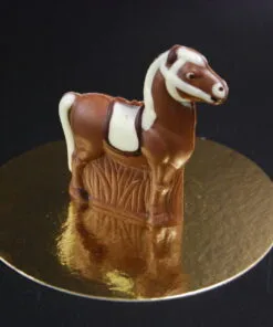 Alternative view of Pony aus Vollmilch-Schokolade (40% Kakaoanteil) 60g