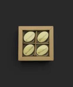 Tütchen gefüllt mit 3 Pralinen (1 Logo – 2 andere) – Ansicht 5 – Michis Schokoatelier