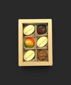 Tütchen gefüllt mit 3 Pralinen (1 Logo – 2 andere) – Ansicht 13 – Michis Schokoatelier