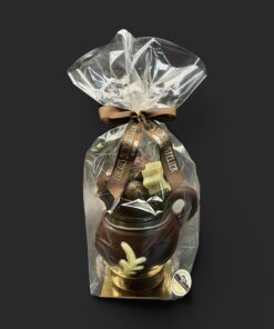 Bembel-Figur, mit Aufschrift „zartbitter gefüllt“, in Geschenkverpackung