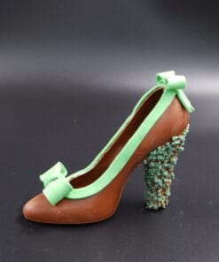 Pumps aus Vollmilch-Schokolade (40% Kakaoanteil)