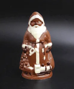 Nikolaus mit Eisenbahn aus Schokolade 120g