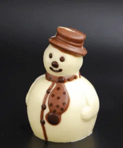 Schneemann aus Weißerschokolade (36% Kakaoanteil), klein 100g