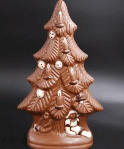 Schoko-Tannenbaum aus Vollmilchschokolade