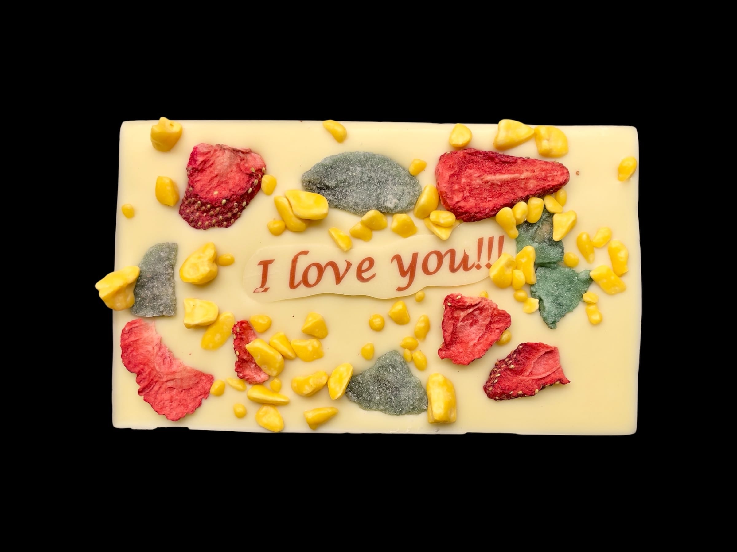 Valentinstafeln aus feinster Schokolade mit Schriftzug – Ansicht 14 – Michis Schokoatelier