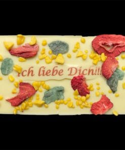 Valentinstafeln aus feinster Schokolade mit Schriftzug – Ansicht 11 – Michis Schokoatelier