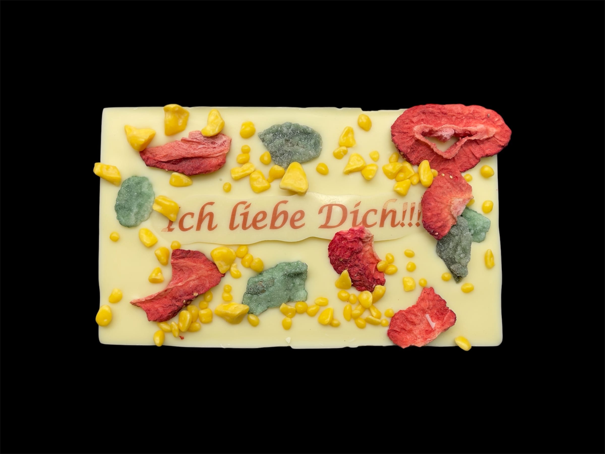 Valentinstafeln aus feinster Schokolade mit Schriftzug – Ansicht 11 – Michis Schokoatelier