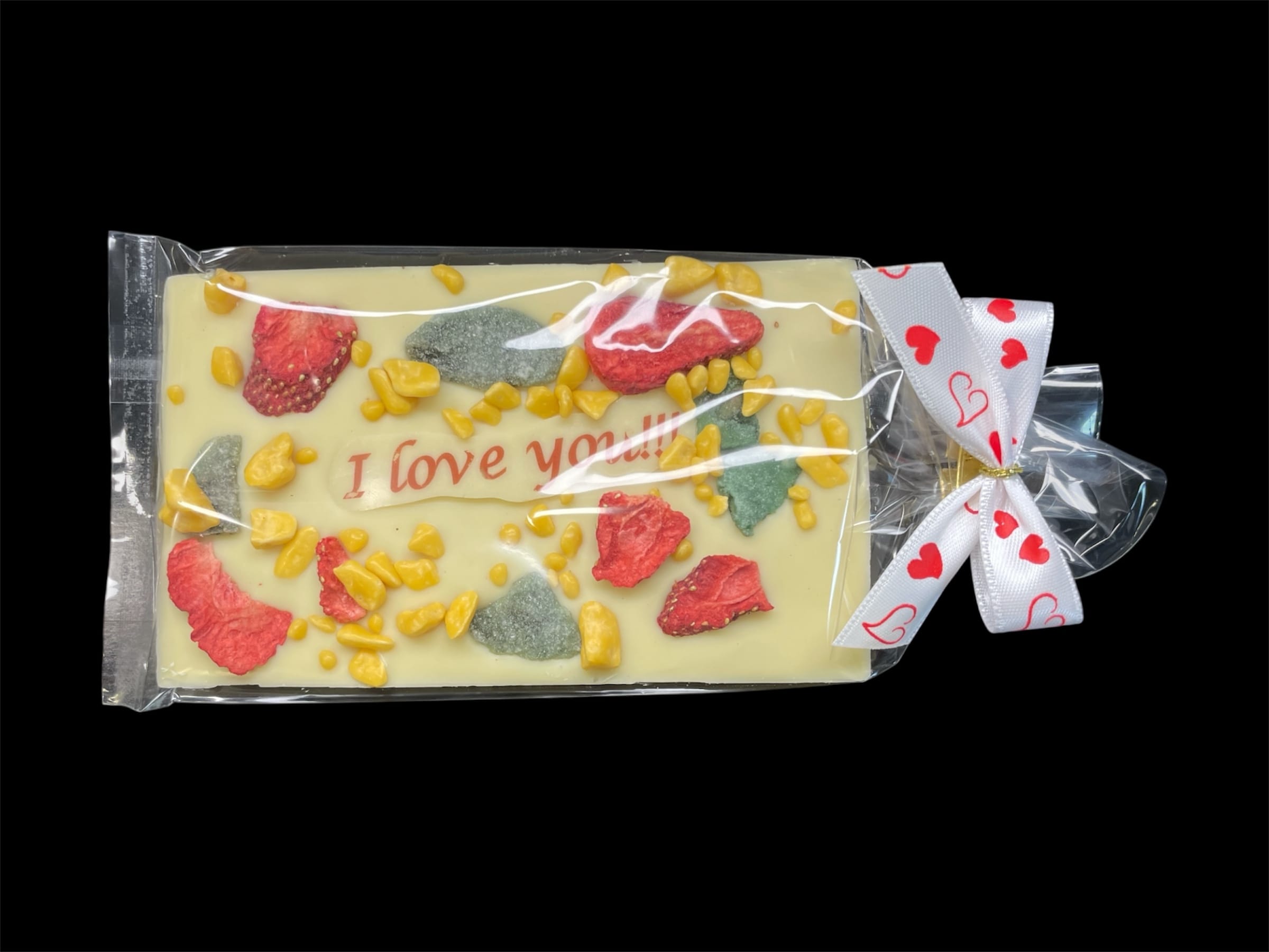 Valentinstafeln aus feinster Schokolade mit Schriftzug – Ansicht 13 – Michis Schokoatelier