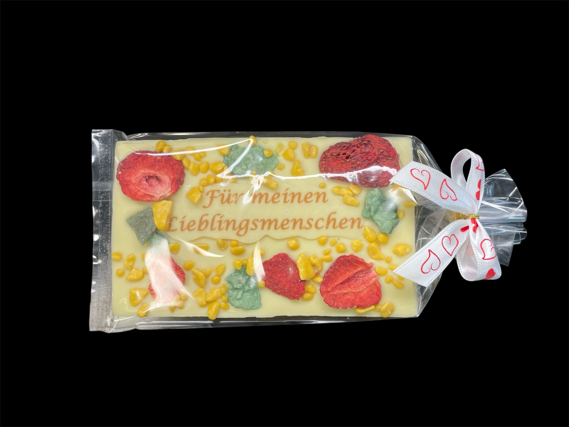Valentinstafeln aus feinster Schokolade mit Schriftzug – Ansicht 9 – Michis Schokoatelier