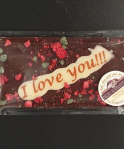 mini Täfelchen zum Valentinstag mit Aufschrift 