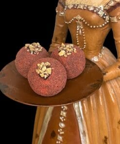Jade Matcha Pralinen mit weißer Schokolade von Michis Schokoatelier