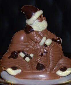Nikolaus auf Vespa aus Costa Rica-Schokolade (40% Kakaoanteil) 80g – Michis Schokoatelier