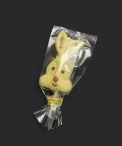 Alternative view of Hasen-Lutscher aus weißer Schokolade (36% Kakaoanteil), 20g