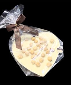 Herz mit Piemonteser Haselnüssen 130g – Ansicht 2 – Michis Schokoatelier