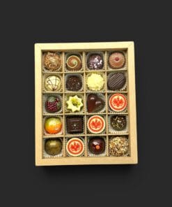 Geschenkschachtel mit bis zu 20 Foto-/Logo-Pralinen (eines Motivs) 200g – Bild 7