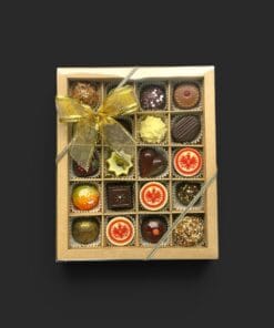 Geschenkschachtel mit bis zu 20 Foto-/Logo-Pralinen (eines Motivs) 200g – Bild 8