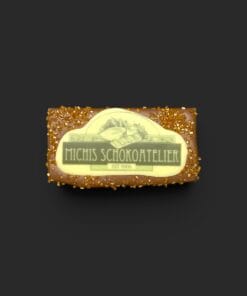 Mini-Schokoladentafel aus Vollmilchschokolade (40 % Kakao), mit Aufschrift „Minitafel Zuckerstreusel LOGO“
