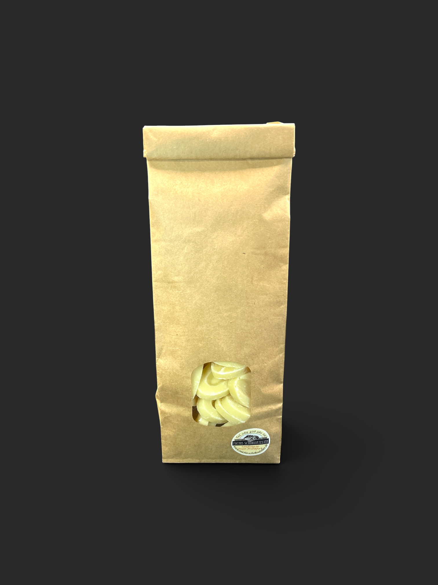 Himbeerlade-Fruchtkuvertüre (36% Kakaoanteil), 200g – Ansicht 4 – Michis Schokoatelier