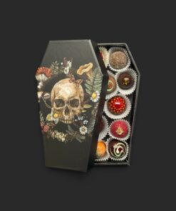 Geschenkschachtel zu Halloween mit 12 Pralinen – Bild 5