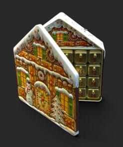 Pralinen-Adventskalender mit Spieluhr – Bild 3