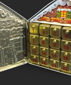 Pralinen-Adventskalender mit Spieluhr – Bild 5