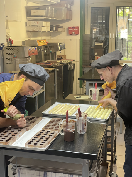 Einblick in die Produktion