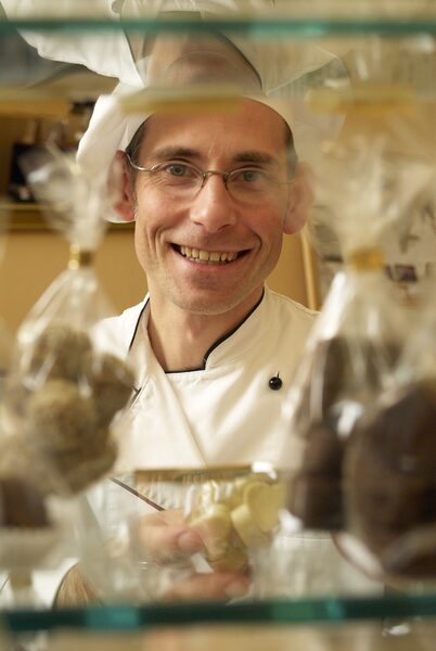 Michael Kitz im Atelier