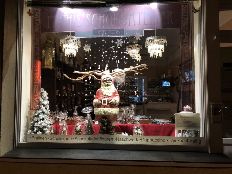 Weihnachtliches Schaufenster